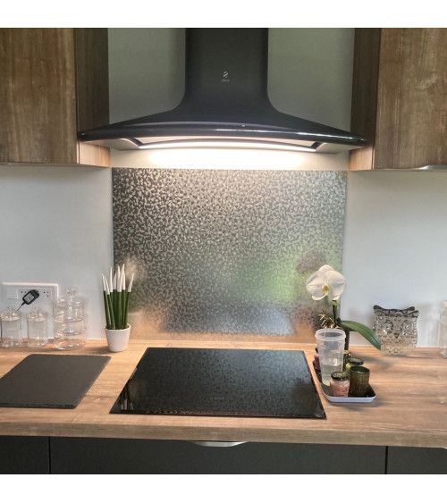 Crédence Inox Austenite Sur Mesure - Acier Inox 304L Alimentaire, épaisseur 0,8 Mm, Hauteur 65 Cm, Longueur Au Choix
