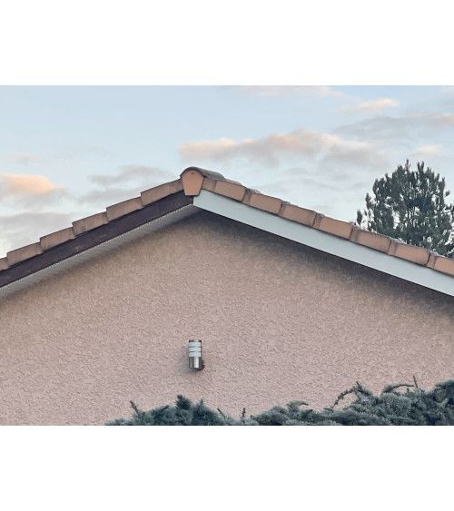 Bandeau de Rive 1 plis en Aluminium couleur RAL 9010