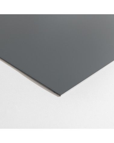 Plaque Aluminium Gris Fer Ral 7011