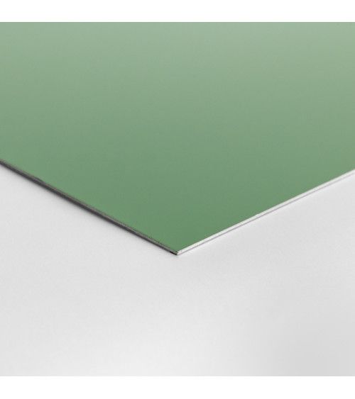 Plaque Aluminium Vert Pâle Ral 6021B