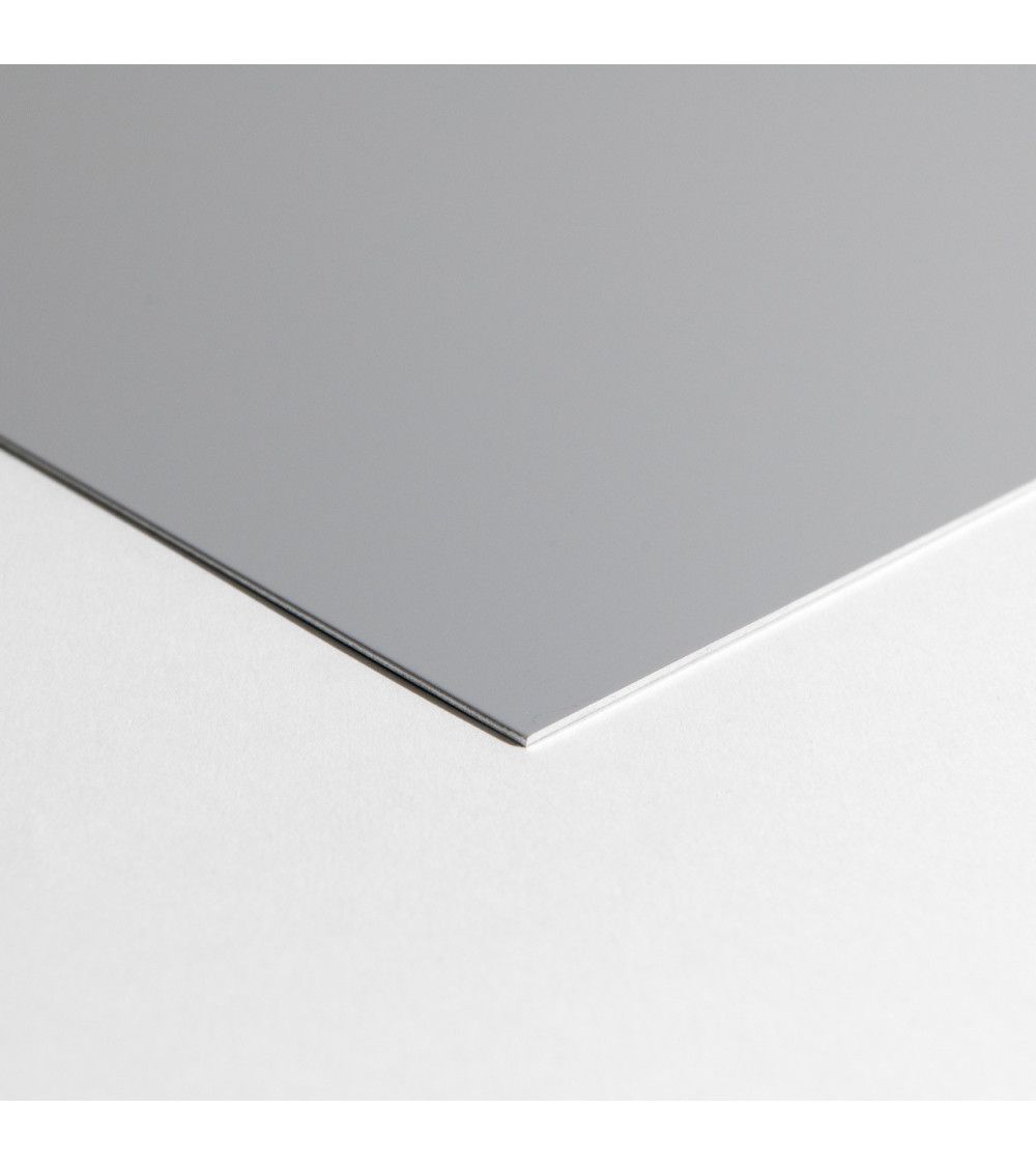 Plaque Aluminium Gris Sécurité Ral 7004 B