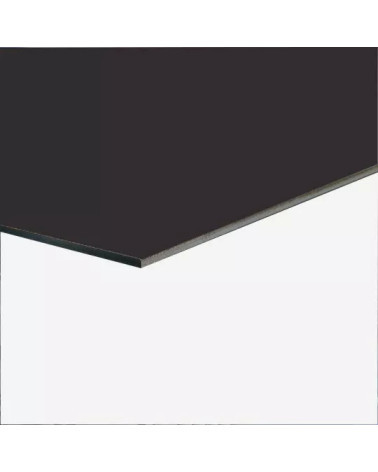 Bandeau de Rive 2 plis en Aluminium couleur RAL 8019