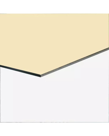Bandeau de Rive 2 plis en Aluminium couleur RAL 1015