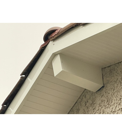 Bandeau de rive 1 pli sur mesure en aluminium couleur. Différent coloris disponibles