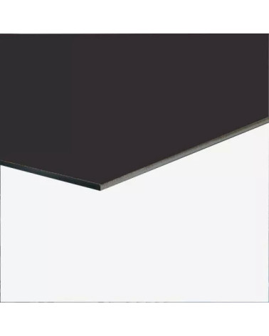 Bandeau de Rive 1 plis en Aluminium couleur RAL 8019