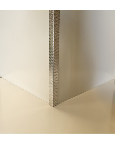 Lot de 5 cornières Antidérapant (strier - grain de riz)