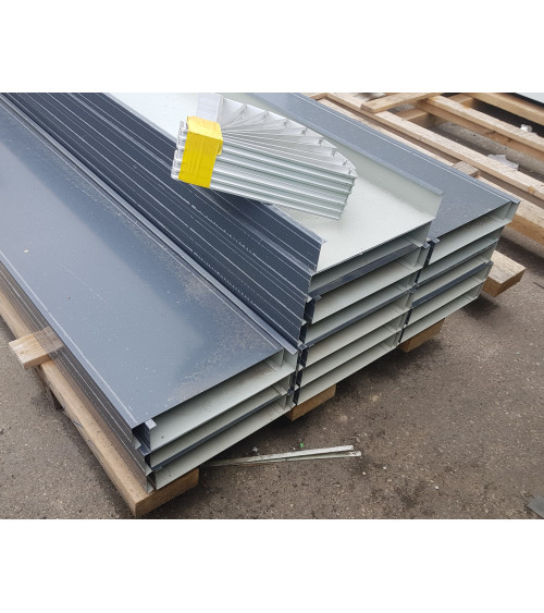 Couvertine acier en Couleur ouverture 275 mm