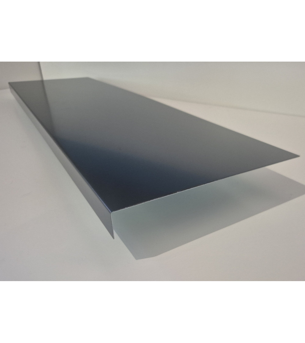 Bande de rive aluminium ral 7016