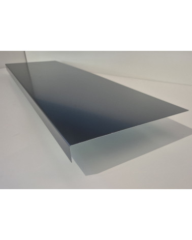 Bande de rive aluminium ral 7016