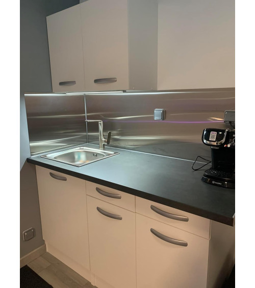 Crédence Inox Brossé 1 mm sur mesure
