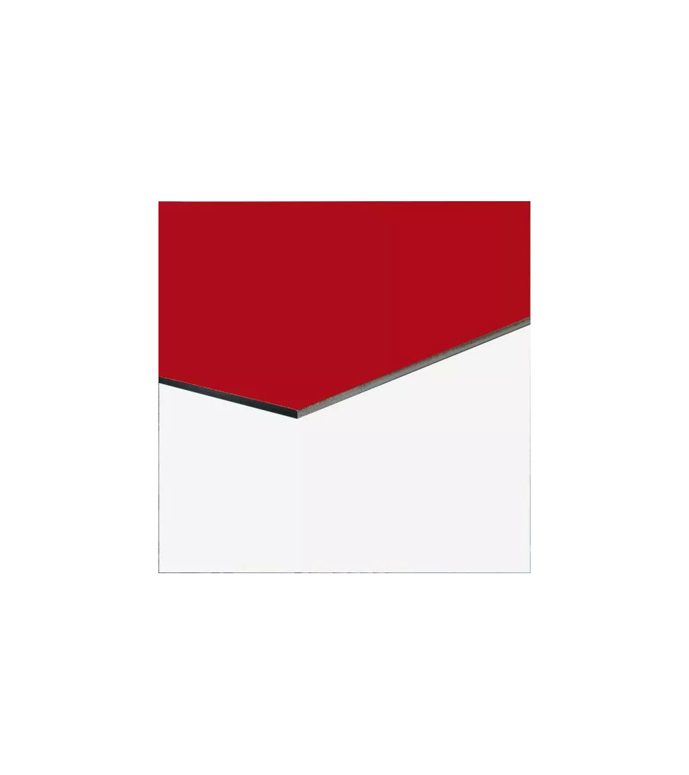 Échantillon Alu  Rouge Carmin RAL 3002 B