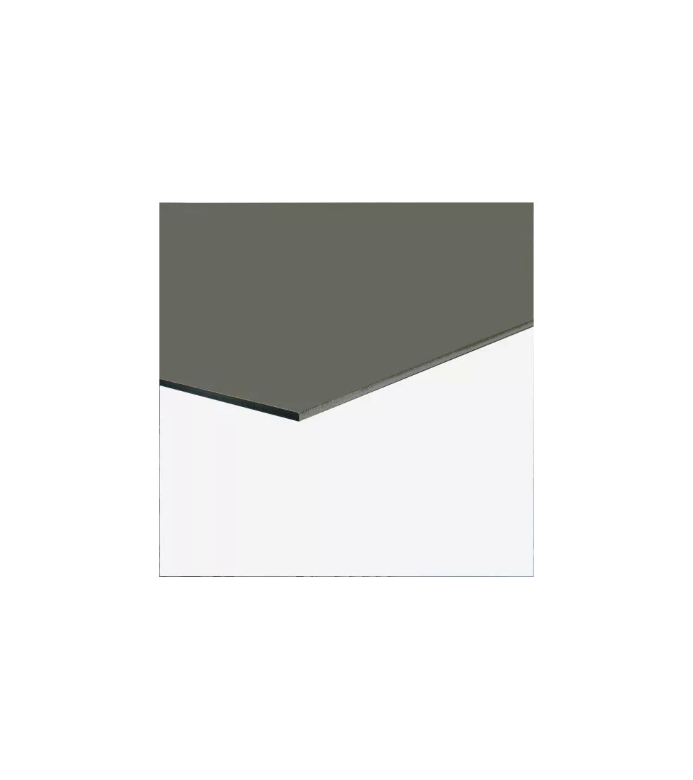 Plaque Aluminium Gris Brun Ral 7013 S