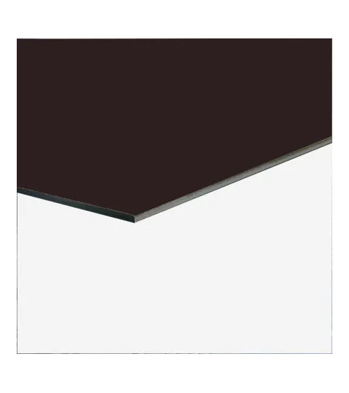 Plaque Aluminium Noir Sécurité Ral 9004 S