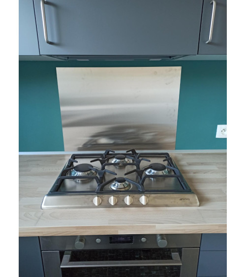 Crédence Inox Brossé 1 mm sur mesure