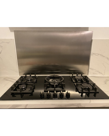 Fond de Hotte / Crédence Inox Brossé 1 mm