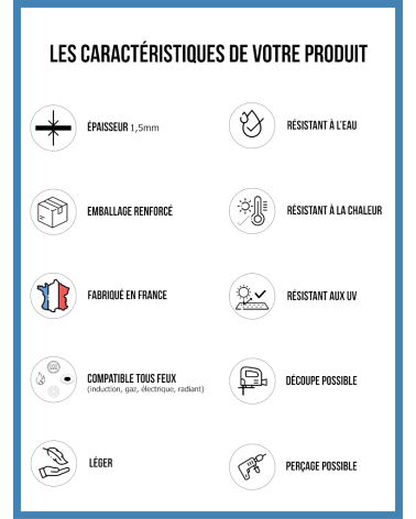 Plaque Aluminium Beige Ral 1001 – Finition Satinée