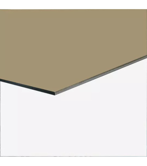 Plaque Aluminium Beige Gris Ral 1019 SAT