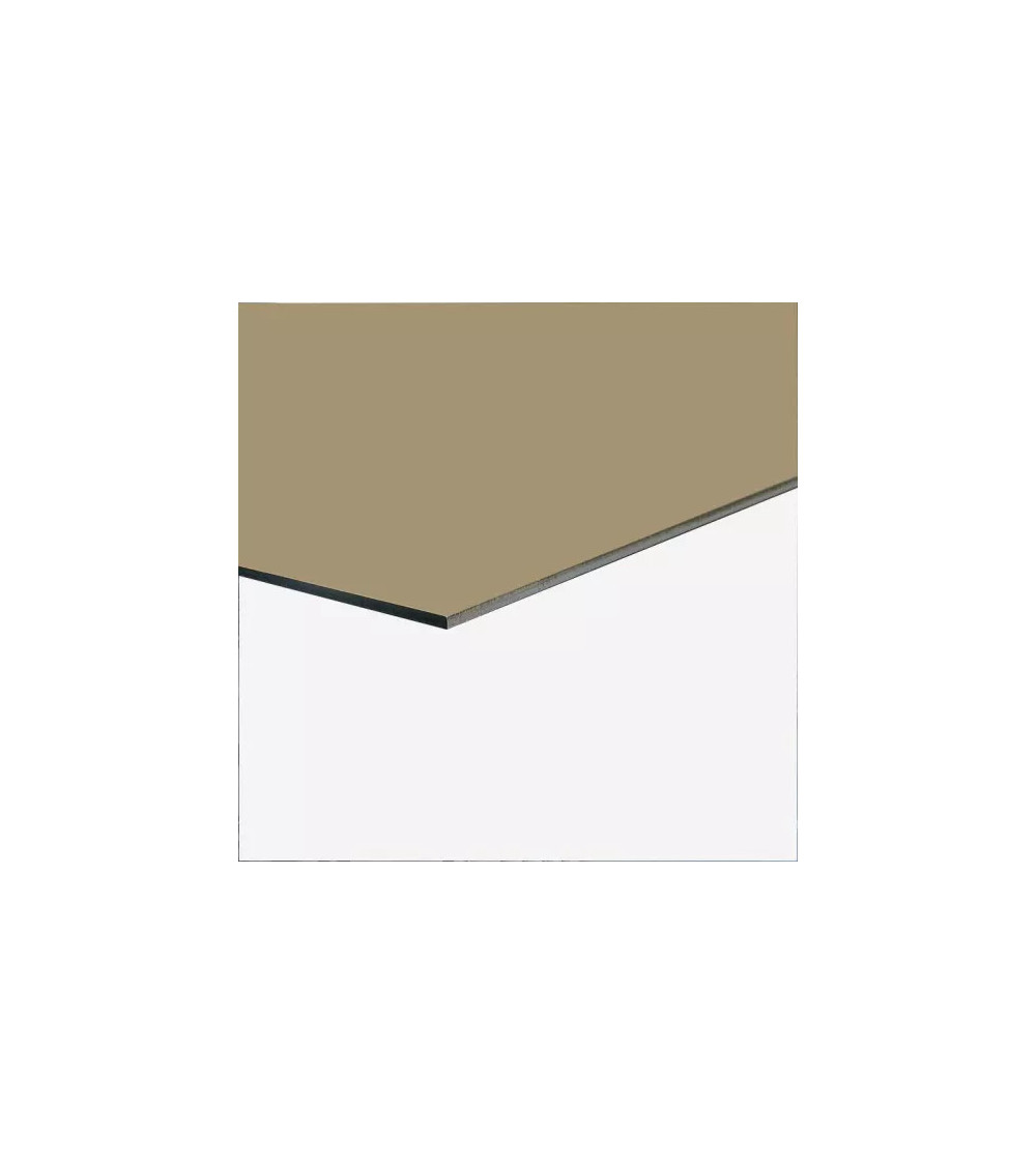 Plaque Aluminium Beige Gris Ral 1019 SAT