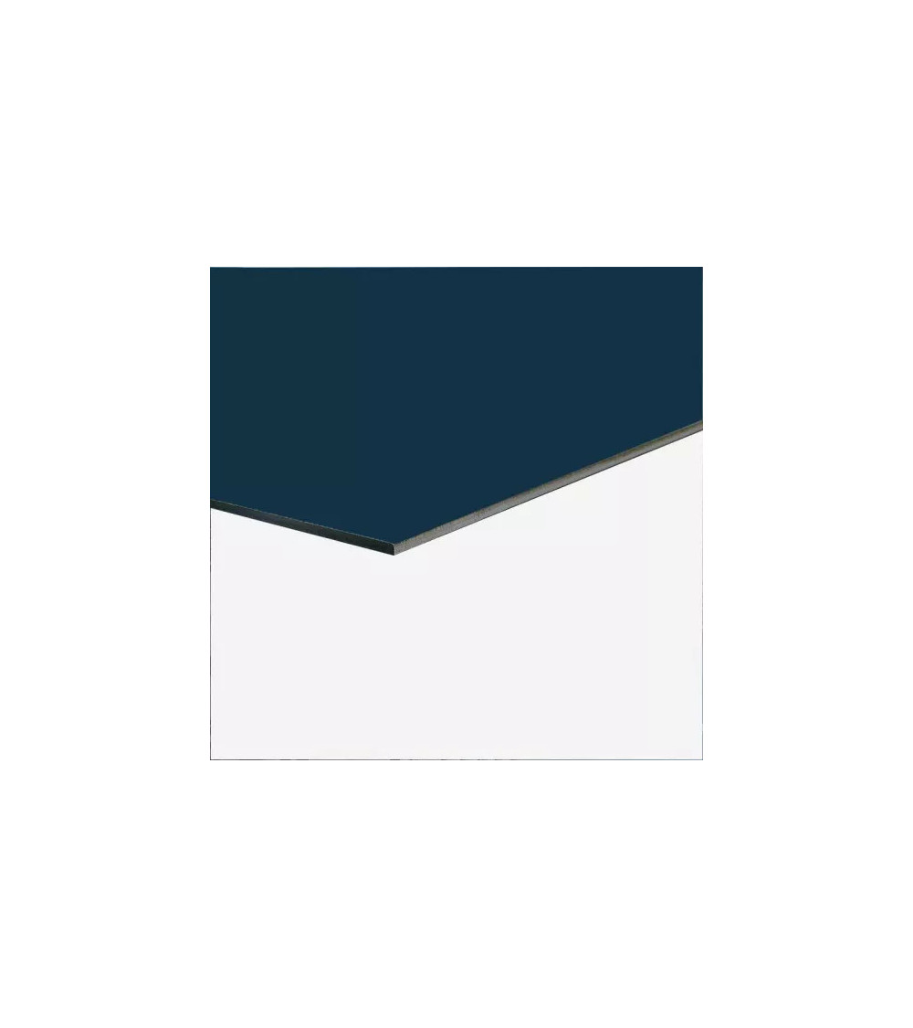 Plaque Aluminium Bleu saphir Ral 5003 S