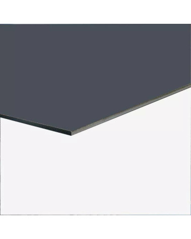 Échantillon Alu Gris Signalisation 1,5 mm RAL 7042