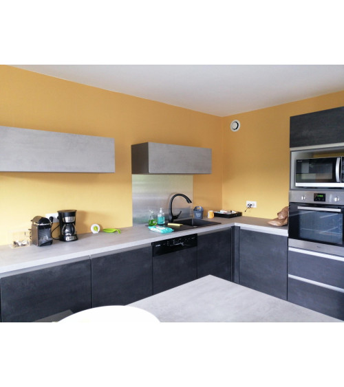 Fond de Hotte / Crédence Inox Magnétique Brossé 1 mm