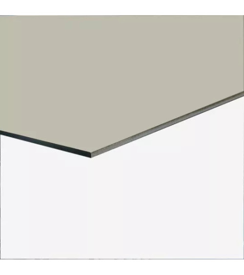 Échantillon Alu Gris Soie RAL 7044 Sat