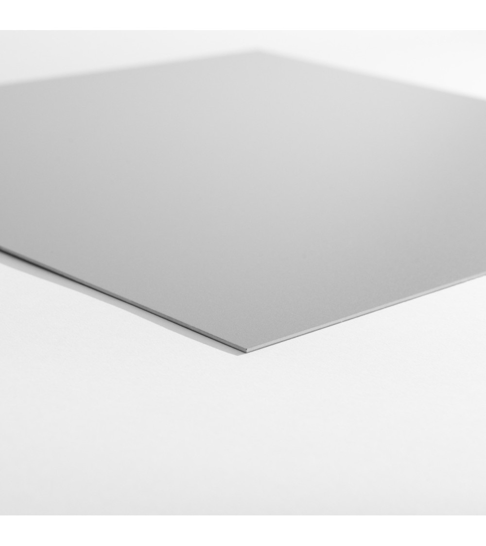 Échantillon Alu Gris-1,5 mm RAL 9006 S