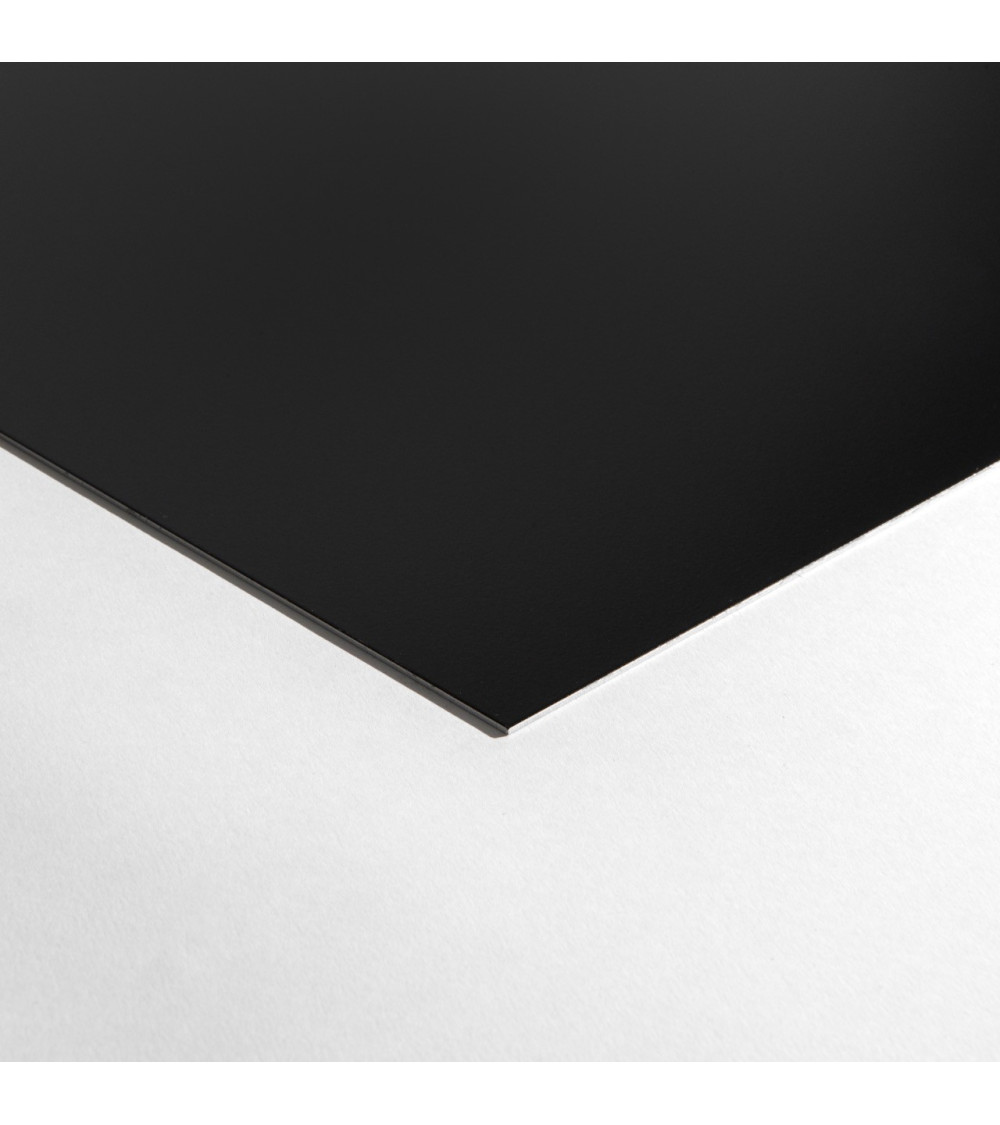 Échantillon Alu Noir Foncé-RAL 9005 S