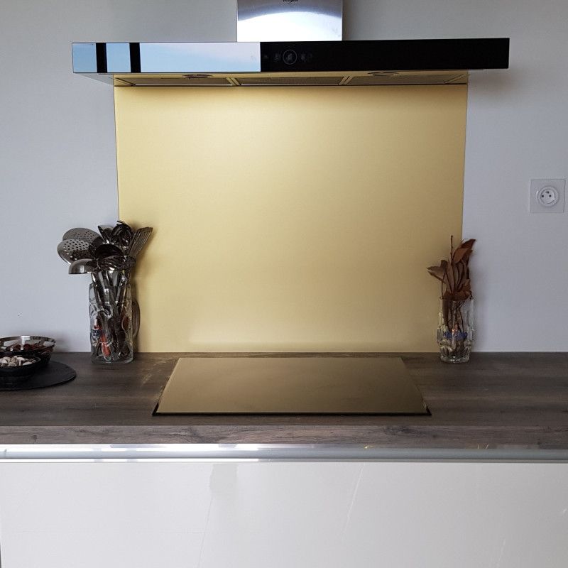 Fond de hotte Aluminium Anodisé Or sur mesure alucouleur Fond de hotte Aluminium Anodisé Or sur mesure alucouleur