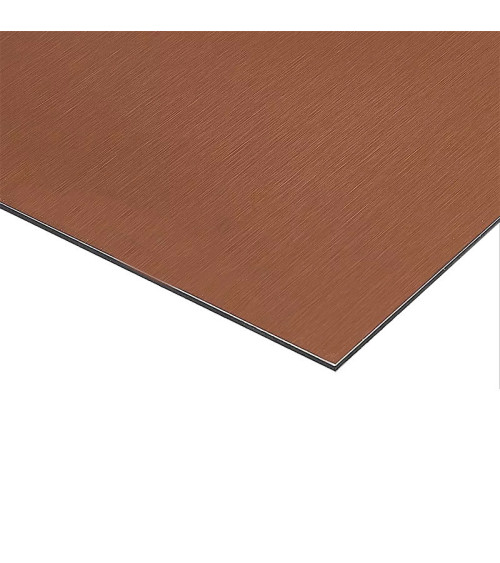 Composite Aspect Cuivre Brossé 3 mm