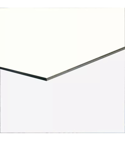 Plaque Aluminium Blanc Signalisation Ral 9016