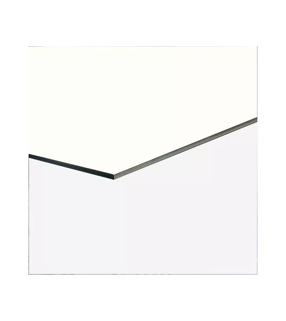 Plaque Aluminium Blanc Signalisation Ral 9016