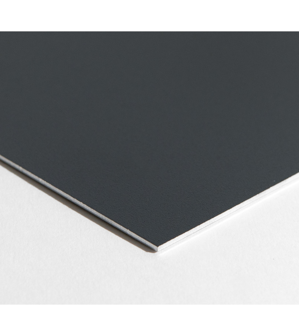 Plaque Aluminium Gris 7016 Texturé ou Sablé