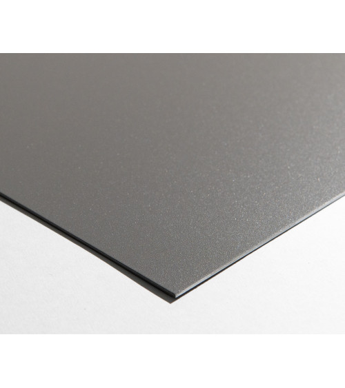 Plaque Aluminium  RAL 9007 Texturé ou Sablé