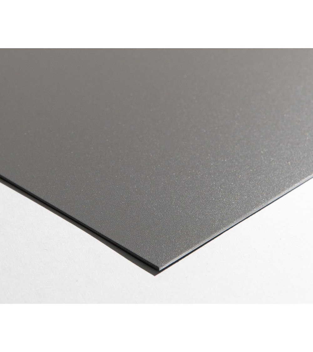 Plaque Aluminium  RAL 9007 Texturé ou Sablé