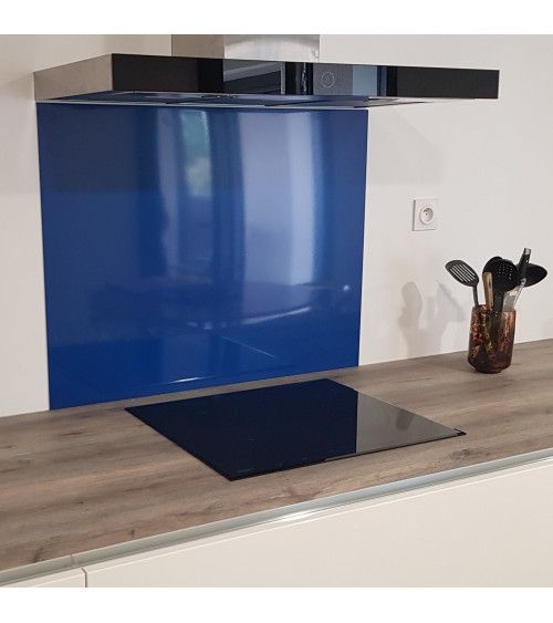 Crédence Aluminium Bleu Gentiane RAL 5010