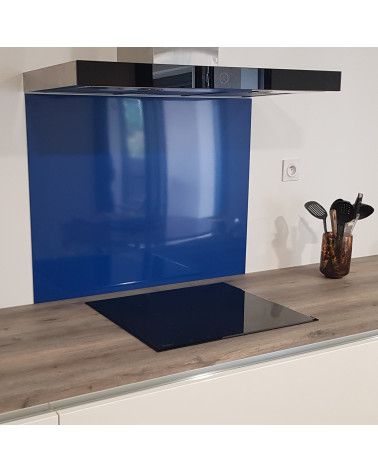 Crédence Aluminium Bleu Gentiane RAL 5010