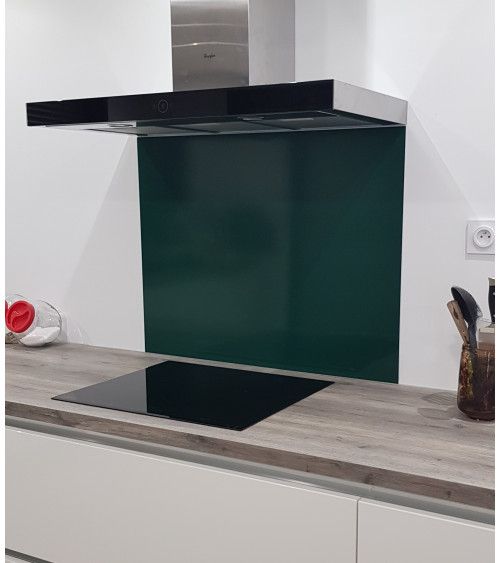 Crédence Aluminium Vert Mousse RAL 6005