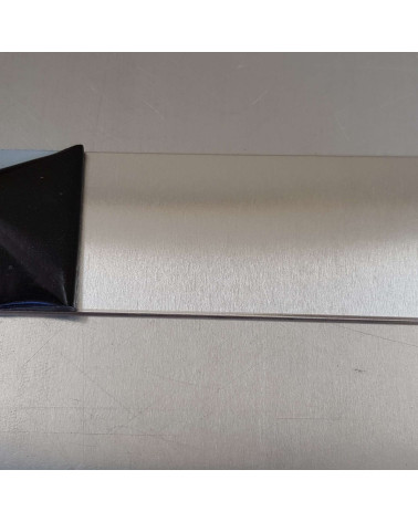 Echantillon Fond de Hotte / Crédence Aluminium Brut 1,5 mm