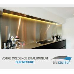 Crédence Inox Brossé 1,2 mm sur mesure