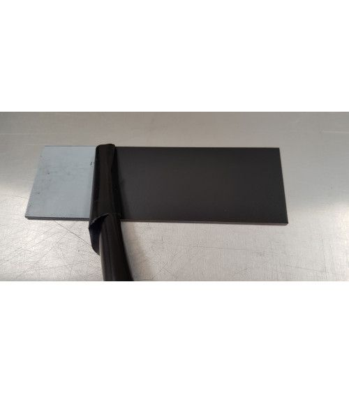 Crédence Aluminium Gris Noir / RAL 7021/ Fond de Hotte