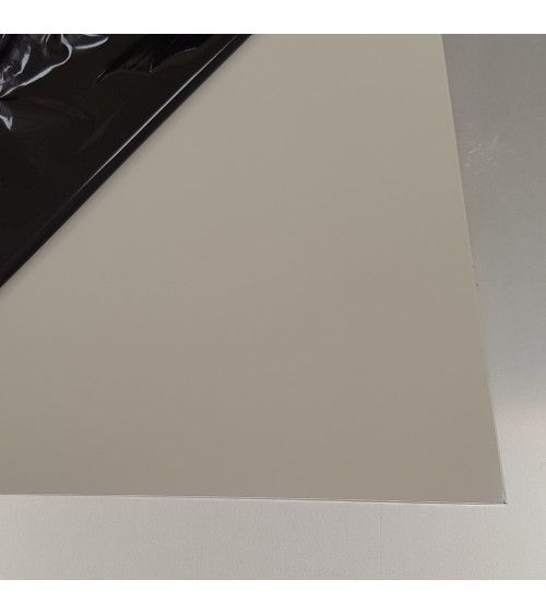 Crédence Aluminium Gris Pierre / RAL 7030/ Fond de Hotte