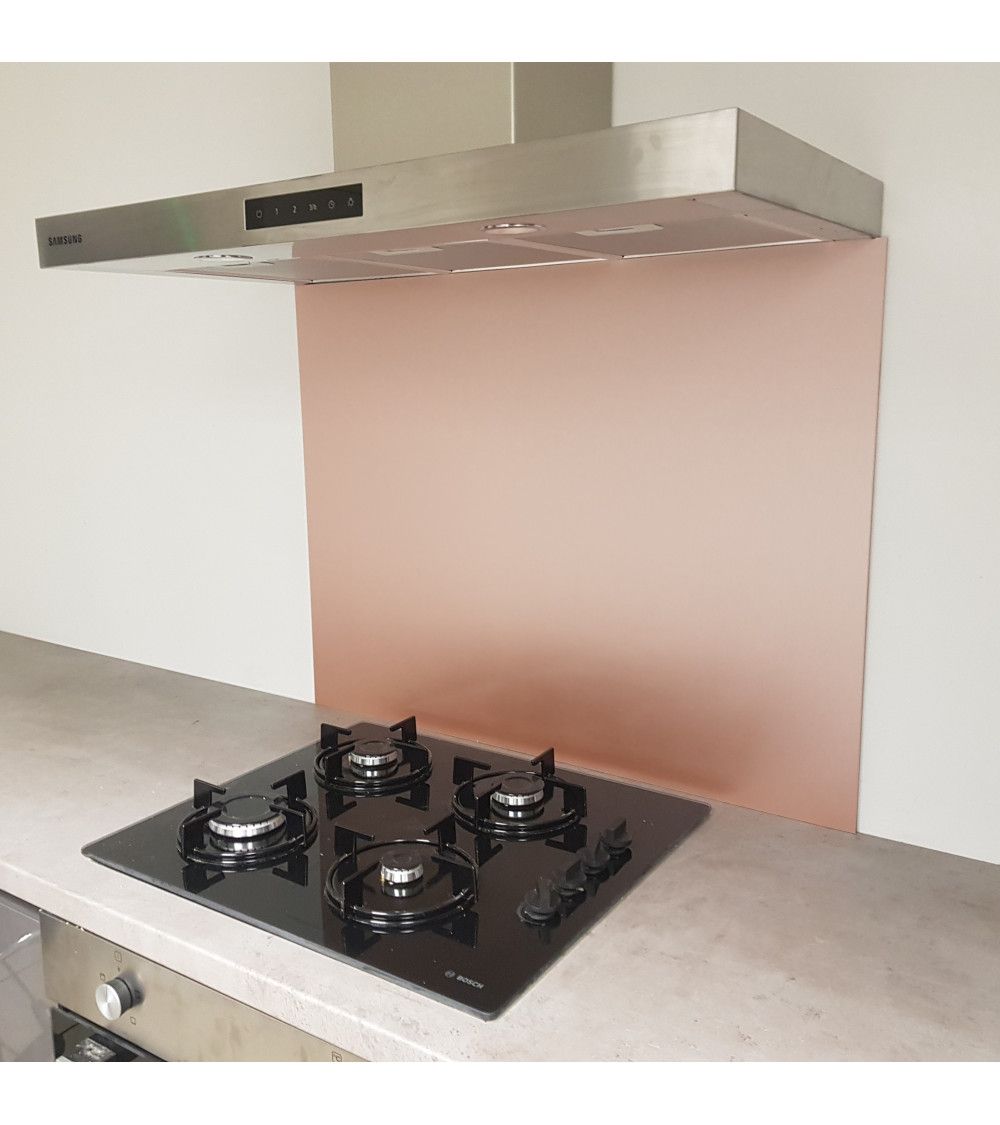 Fond De Hotte / Crédence Inox Brossé H 30 Cm X L 110 Cm De 1mm