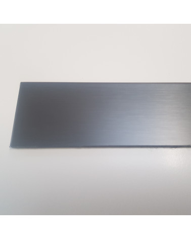 Échantillon Composite Aluminium Aspect cuivre Brossé 3 mm